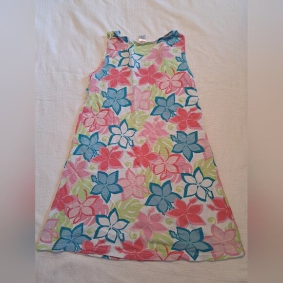 Gymboree girls size 9 Island Fun sleeveless dress flower print VGUC - Picture 4 of 4
